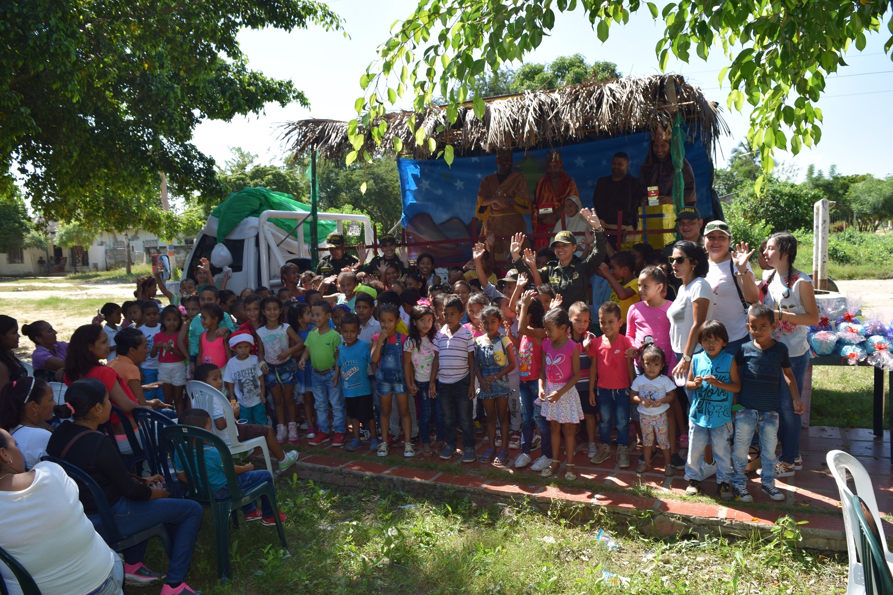 llevando sonrisas a nuestros infantes