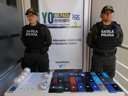 A través de esta acción operativa buscamos evitar el flujo de extorsión digital