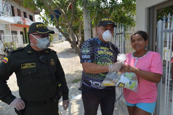 Acción generosa de nuestra Policía Nacional 