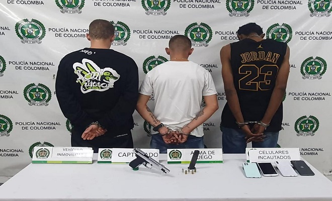 Mediante Plan Candado fueron capturados tres hombres por hurto