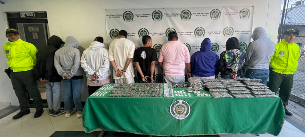 En allanamientos simultáneos fueron erradicados expendios fijos y móviles de estupefacientes en Chinchiná