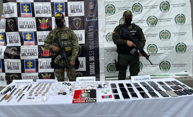 Elementos incautados