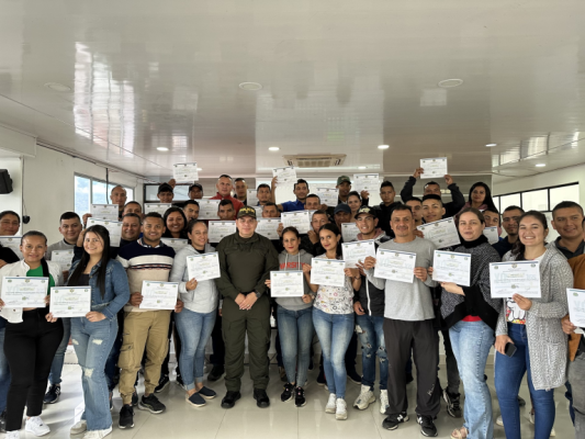 Encuentro Antiextorsión con el Gremio Empresarial