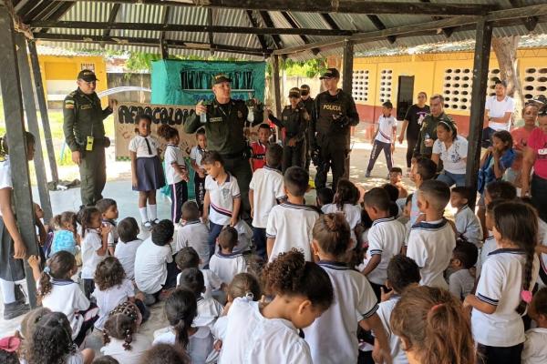 Esta actividad contó con charlas de sensibilización sobre principios y valores