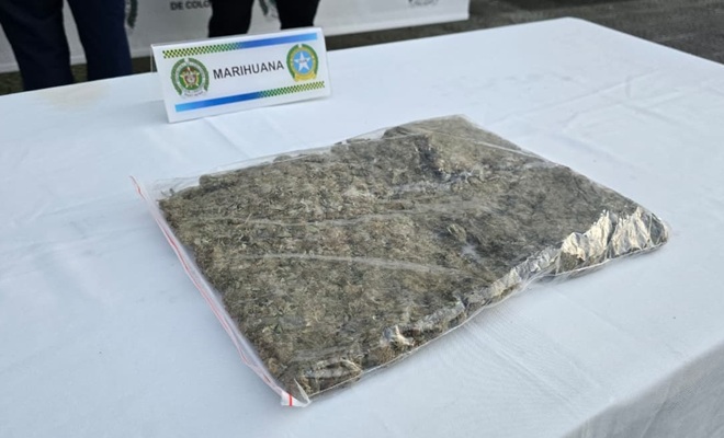 mas de 480 gramos de marihuana incautado 
