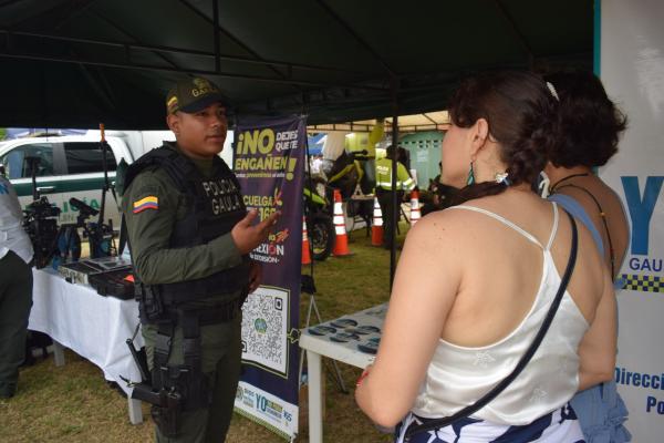 El efectivo servicio de la Policía permite que los habitantes de Caquetá gocen de tranquilidad 