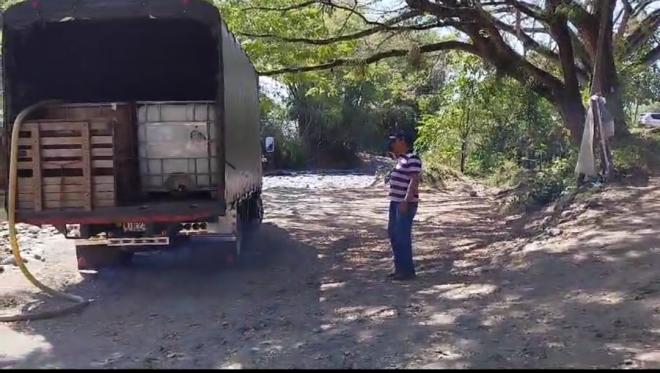 Extracción de la fuente hídrica