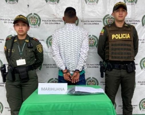 Capturado con estupefacientes