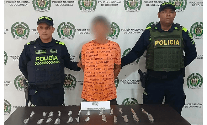 En una serie de acciones operativas llevadas a cabo en Montería, la Policía ha logrado capturar a cuatro personas en flagrancia por el delito de tráfico, fabricación o porte de estupefacientes.