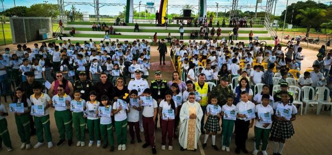 coronel, antinarcóticos y niños