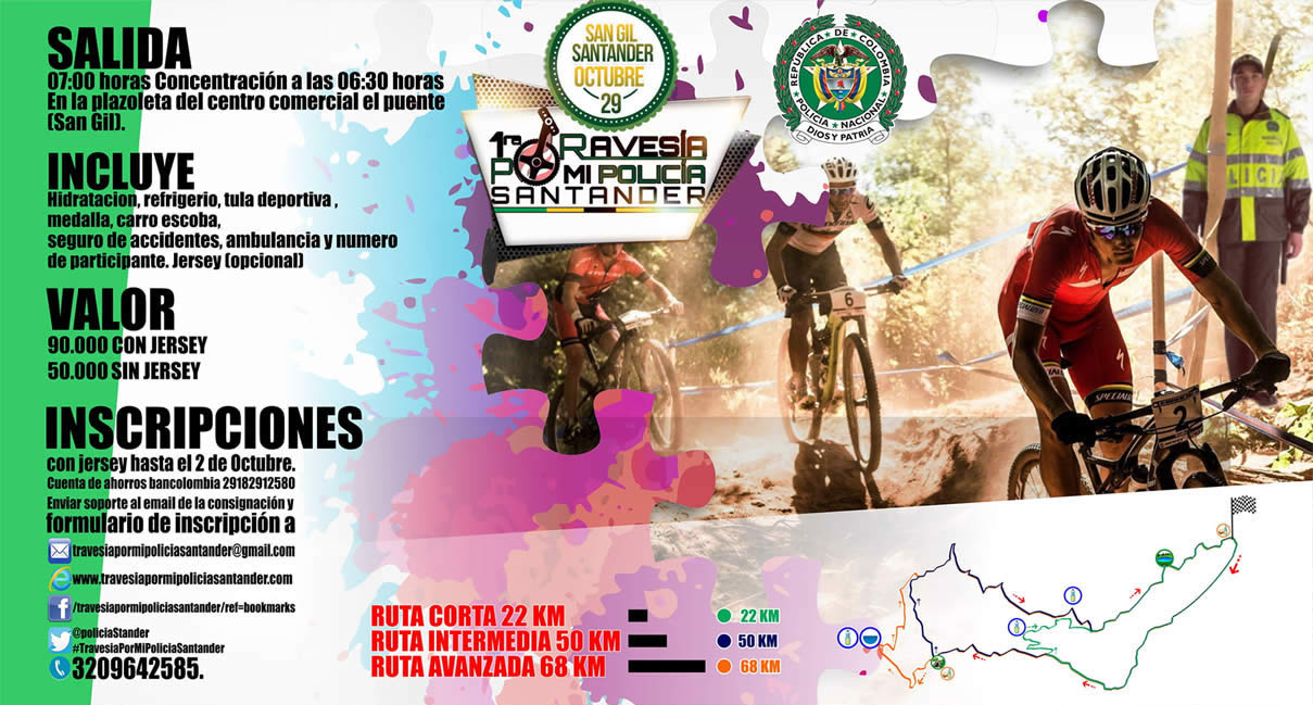 Travesía por mi policía Santander