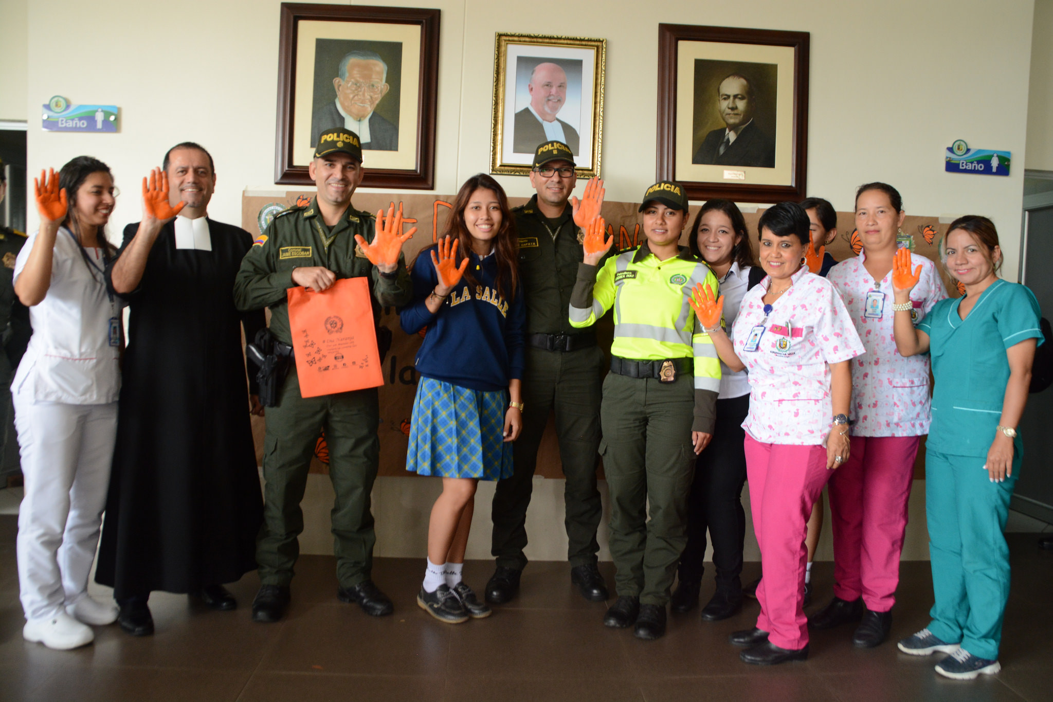 La Policía Nacional se une a la campaña #DíaNaranja