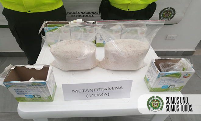 Se evitó la fabricación de unas quinientas mil dosis de estupefacientes 