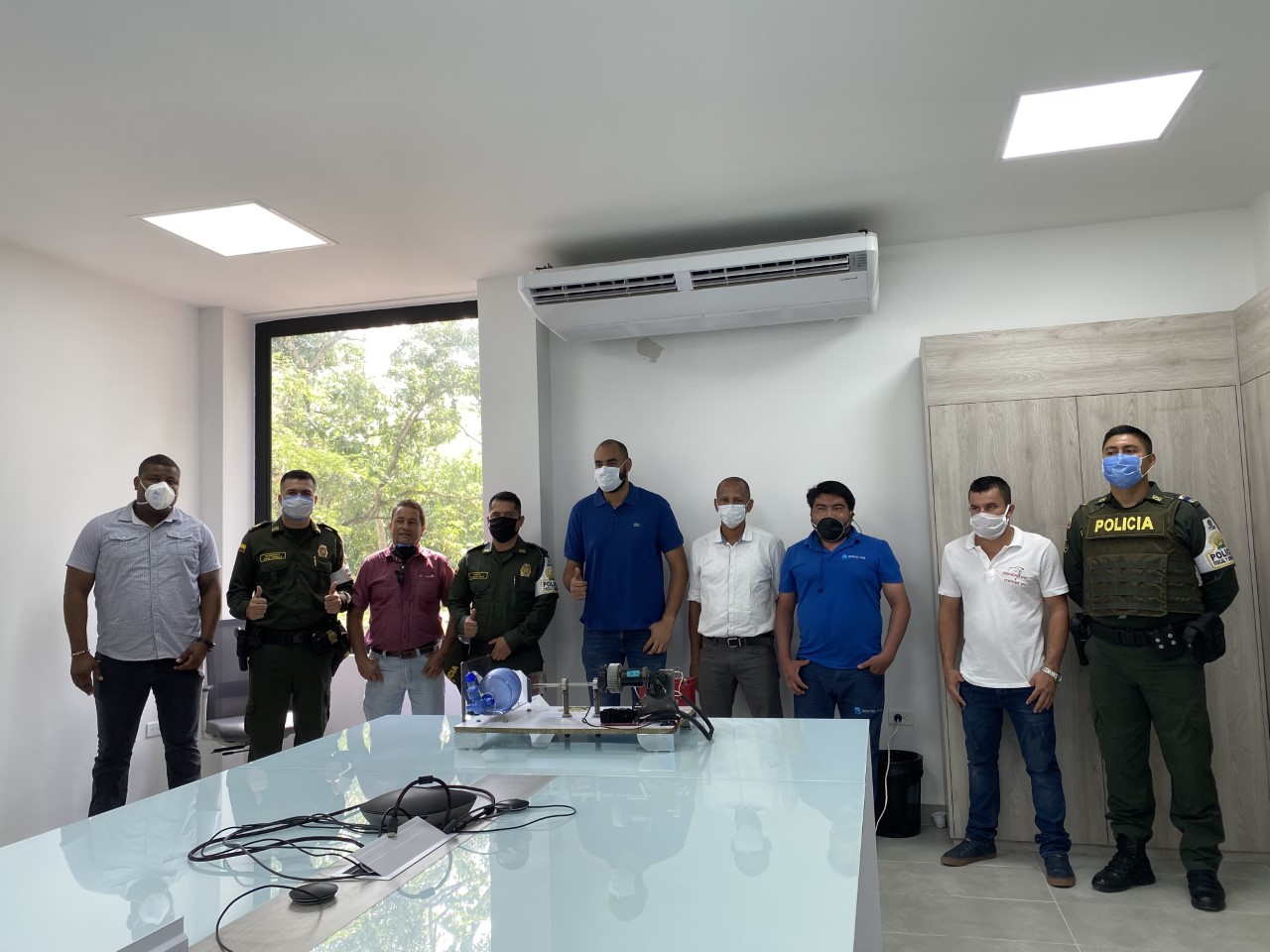 Prototipo respirador COVID-19 POLFA TURBO