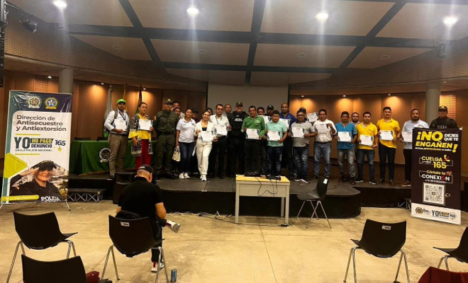 fotografía de las personas sensibilizadas