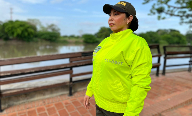 La Vida de la patrullera Alicia Baldovino Madre protectora