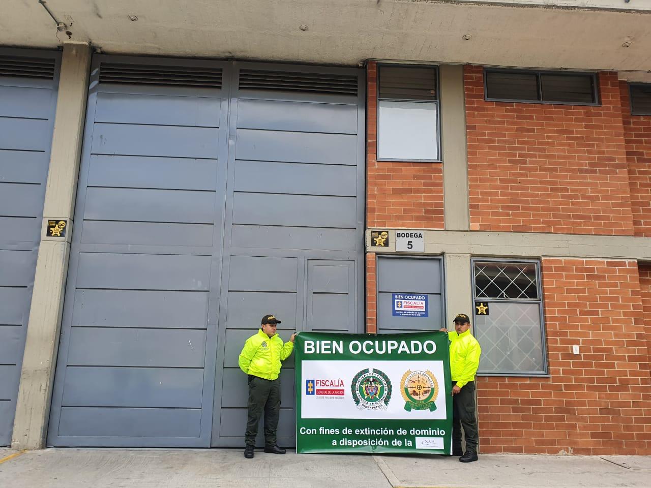 Rueda de prensa caso extinción de dominio Bogota