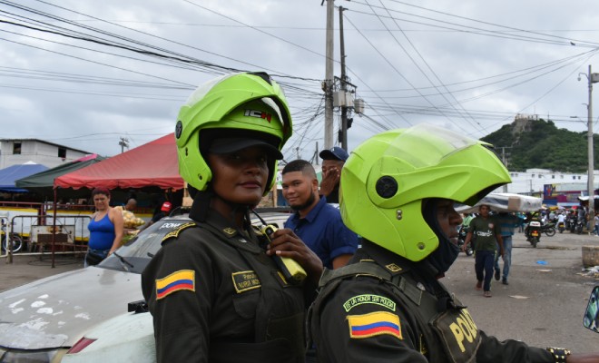 Patrullera Nuria Mosquera