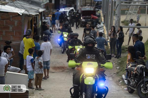 Puesta en marcha del Grupo Táctico Antiextorsión para el Valle de Aburrá