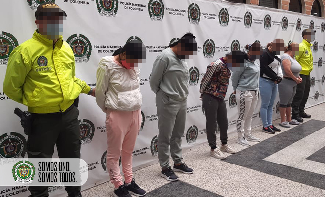 Capturadas 6 mujeres pertenecientes al grupo delincuencial ‘terranova’ 