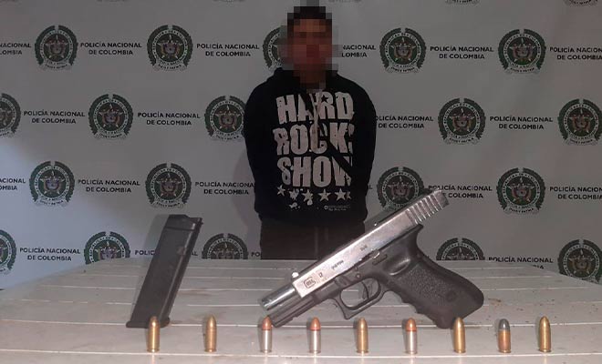 Ofensiva contra el porte y tráfico de armas de fuego en el Valle de Aburrá 