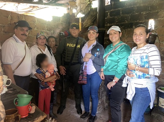 Fue encontrada sana y salva una niña de seis años extraviada en Cucutilla