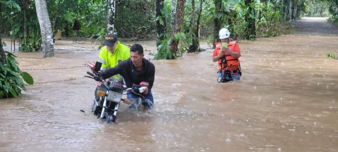 Fuerte ola invernal en el Meta