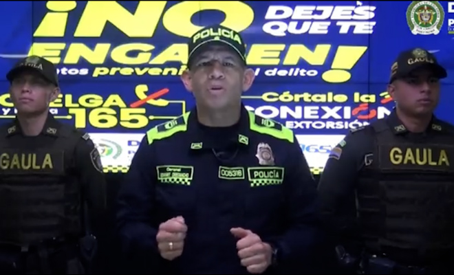 contra el secuestro y extorsión