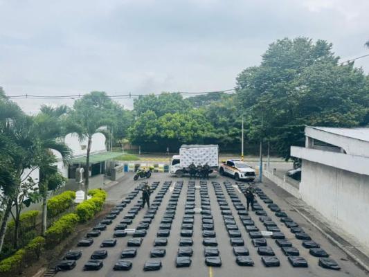 golpe al narcotráfico en el marco de la estrategia Corredores Seguros 