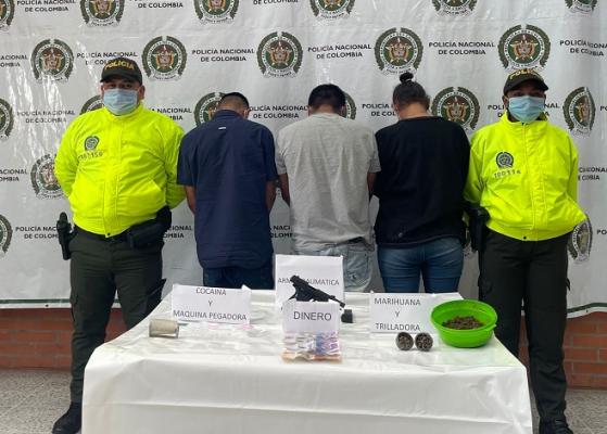 Golpe al tráfico local de estupefacientes 