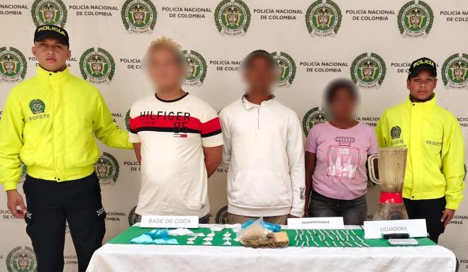 Allanamiento y registro en el barrio Villa Olímpica del municipio de Galapa.