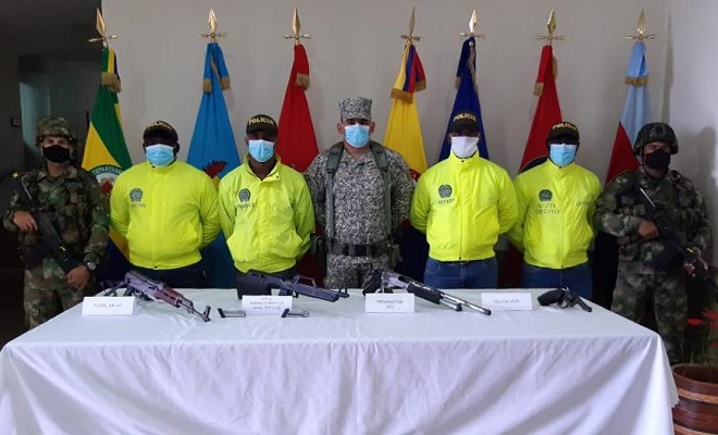 Hallamos material de guerra en Neguá Chocó perteneciente al “clan de golfo”