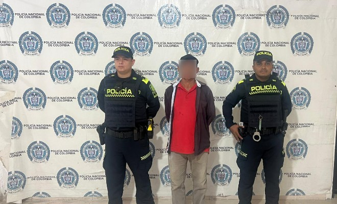 Hombre capturado por el delito de violencia intrafamiliar