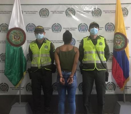 Capturada por tráfico de estupefacientes