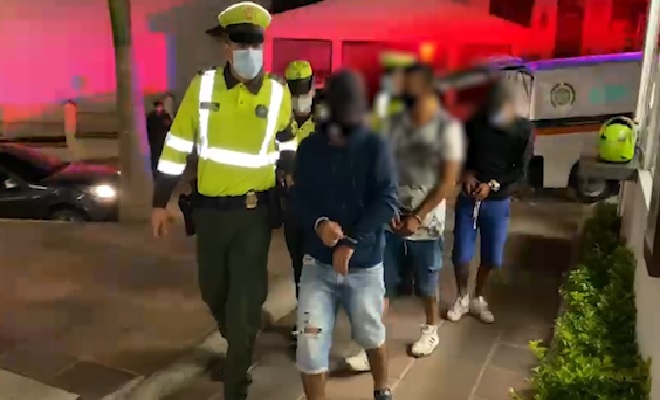   Capturados cuatro hombres después de hurtar una finca