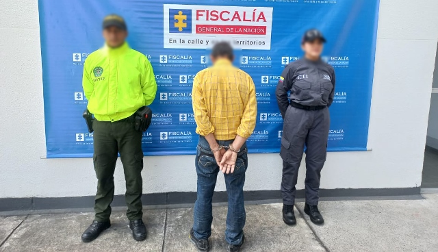 Adulto mayor fue capturado por el delito de actos sexuales con menor de catorce años agravado