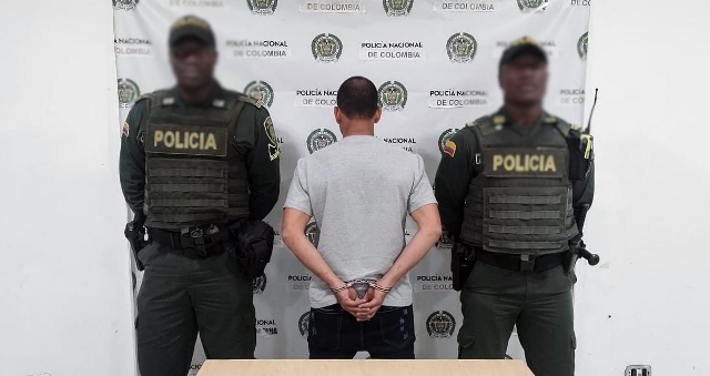 Capturado por el delito de porte, tráfico y fabricación de armas de fuego