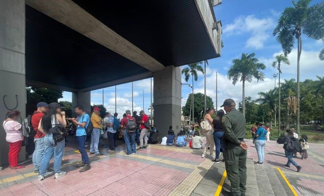 Las diferentes acciones son acompañadas por nuestra oficina de derechos humanos