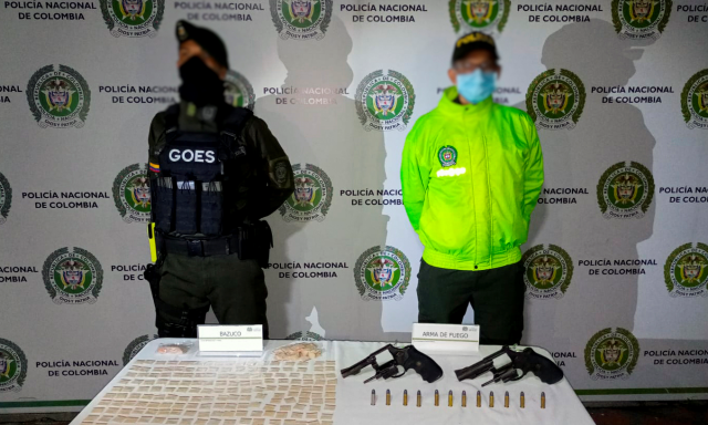 Se realiza registro y allanamiento en contra del tráfico de estupefacientes en el área metropolitana de Pereira