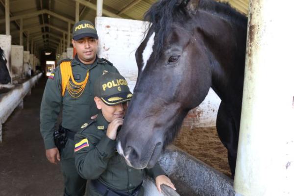 Nuestros equinos, acompañaron de igual manera esta bonita causa 