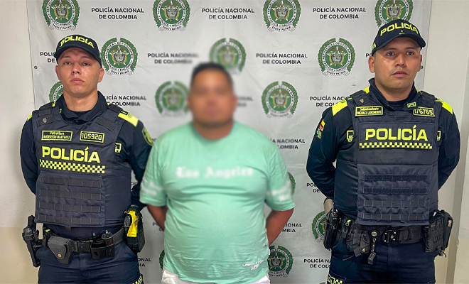 En el procedimiento adelantado fue necesario el uso de fuerza debido a la agresión a un policía