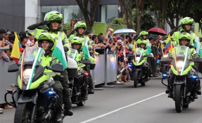 El evento se llevó a cabo por las principales calles del municipio de Pereira y Dosquebradas