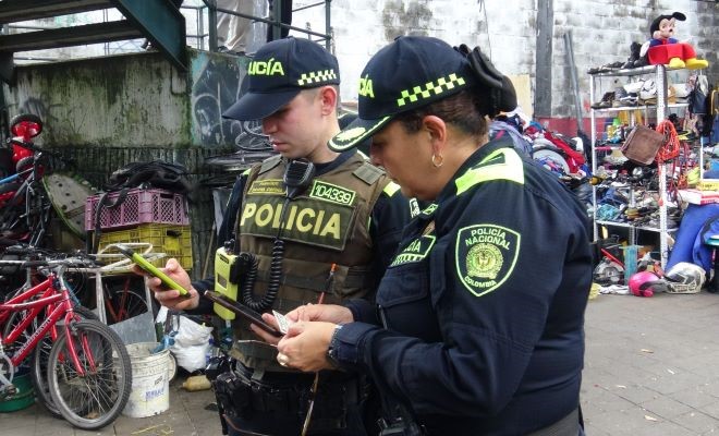 Planes de solicitud de antecedentes, en las diferentes zonas del área metropolitana de Pereira