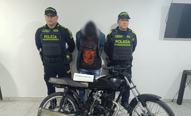 La ofensiva en contra del hurto a motocicletas es permanente en el área metropolitana de Pereira