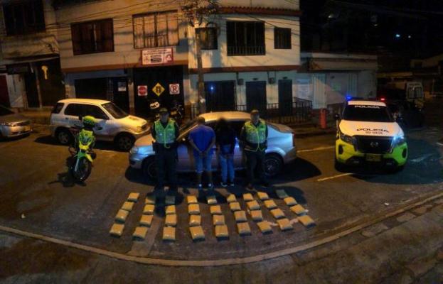 En los controles adelantados, fueron capturadas dos personas que provenían del municipio de Palmira Valle