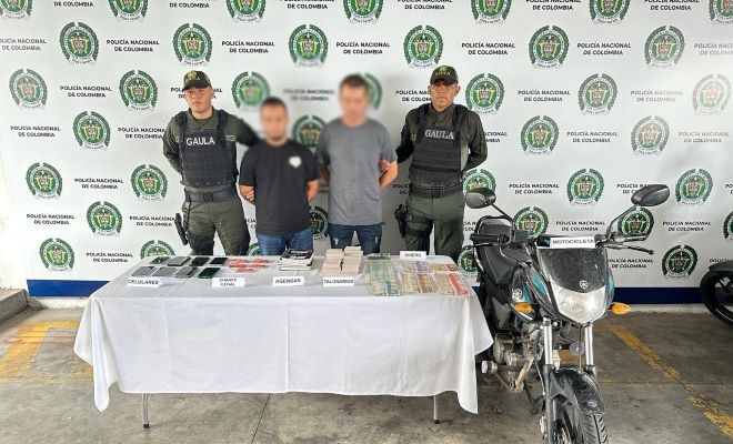 Fueron llevadas a cabo dos capturas en la ciudad de Pereira, por el delito de extorsión y hurto