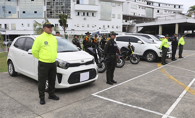 En los procedimientos fueron recuperados tres vehículos y motocicletas  