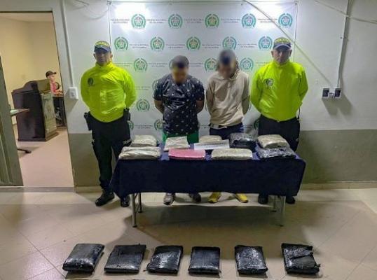 Los hechos operacionales fueron ejecutados en la ciudad de Pereira y el municipio de la Virginia