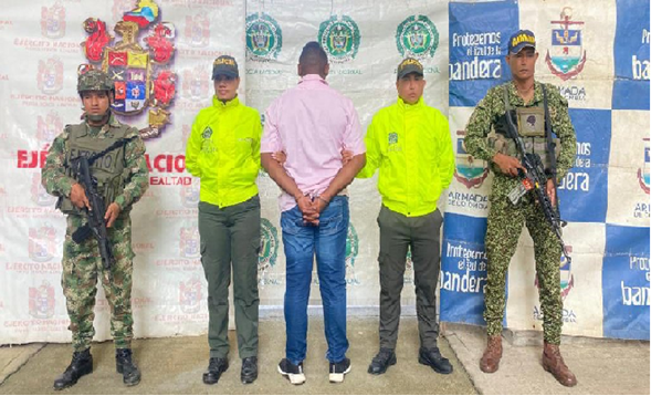 Capturado por los delitos de hurto calificado y agravado y falsedad personal