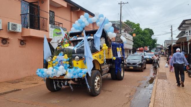 Conmemoración al Día de la Virgen del Carmen, “la patrona de los transportadores”